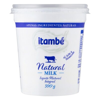 Iogurte Integral Milk Itambe 450g Natural