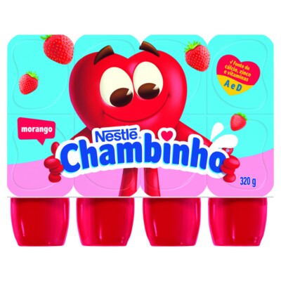 Iogurte P.suisse Chambinho 320g Morango