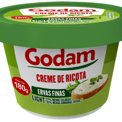 Creme de Ricota Godam 180g Ervas Finas