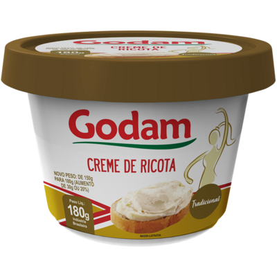 Creme de Ricota Godam 180g Tradicional
