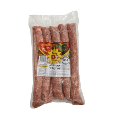 Linguica Artesanal Sabor D+ 1kg Pernil Suino