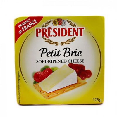 Queijo Petit Brie President 125g