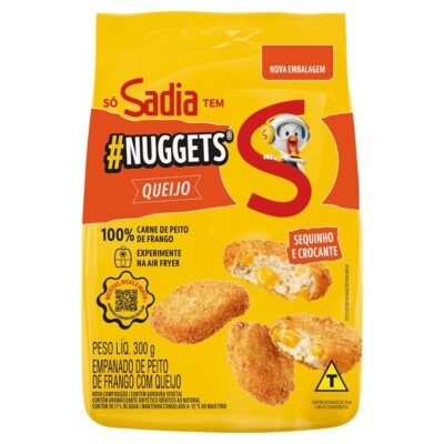 Nuggets Frango Sadia 300g Queijo