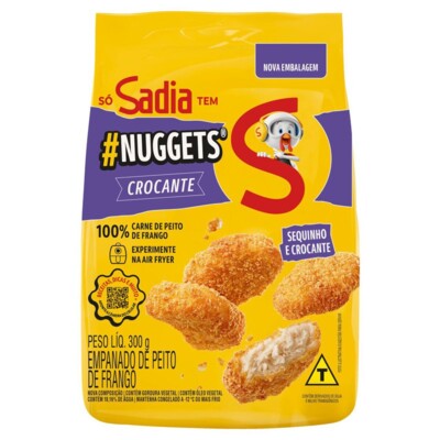Nuggets Frango Sadia 300g Crocante