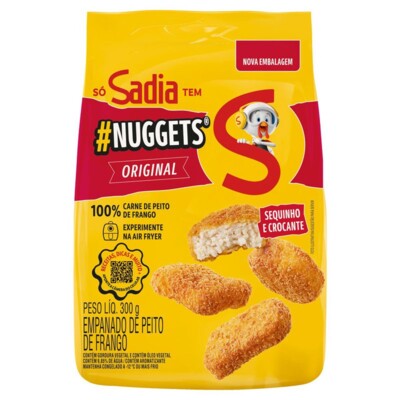 Nuggets Frango Sadia 300g Tradicional