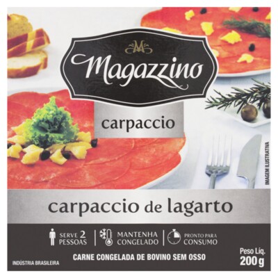 Carpaccio Magazzino 200g de Lagarto
