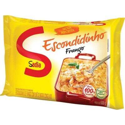 Escondidinho Sadia 600g Frango Desfiado