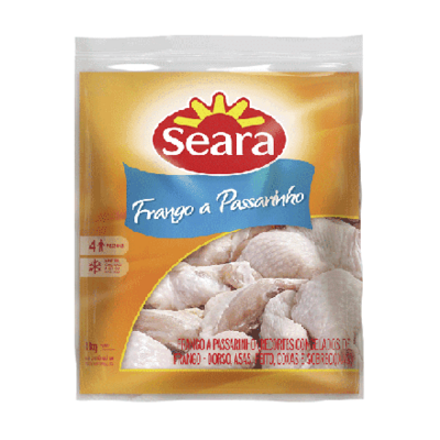 Frango A Passarinho Seara 1kg Alm Congelado