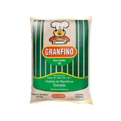 Farinha de Mandioca Granfino 1kg Torrada