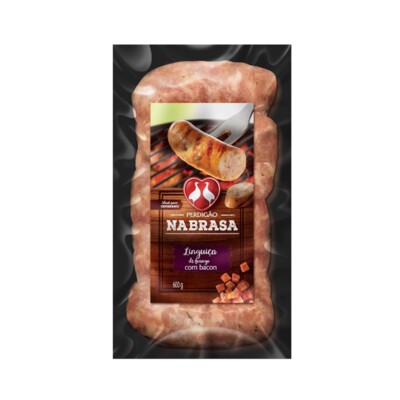 Linguica Na Brasa Perdigao 600g Fgo/bacon