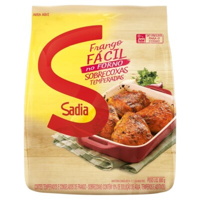 Sobrecoxa de Frango Sadia 800g Temp.assa Facil