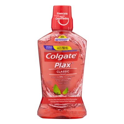 Enxaguante Bucal Colgate L500p350ml Plax Classic