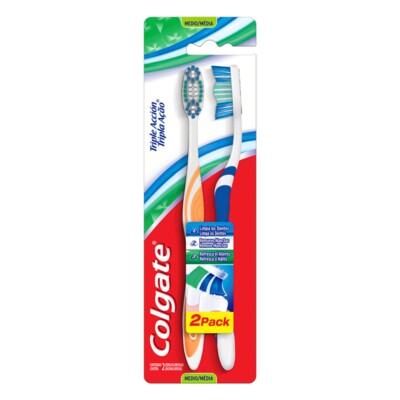 Escova Dental Colgate Lv2pg1 Media Acao T.