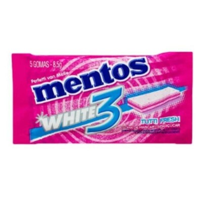 Chiclete 3 Cam.mentos 8,5g Cool White