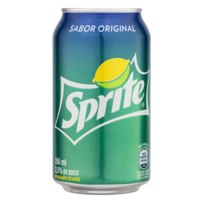 Refrigerante Sprite 350ml Original Lt