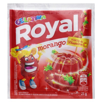 Gelatina Royal 25g Morango