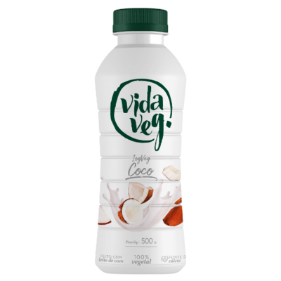 Iogurte Vegano Vida Veg 500g Coco Natural