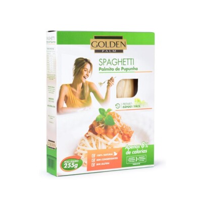 Palmito Pupunha Golden 255g Spaghethi