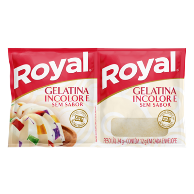 Gelatina Royal 24g S/sabor Natural