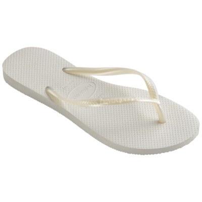 Sandalia Slim Havaianas Branco 39/40