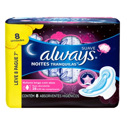 Abs.noites T.always L8p7 Suave C/abas
