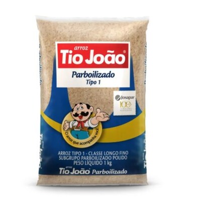 Arroz Parboilizado Tio Joao 1kg