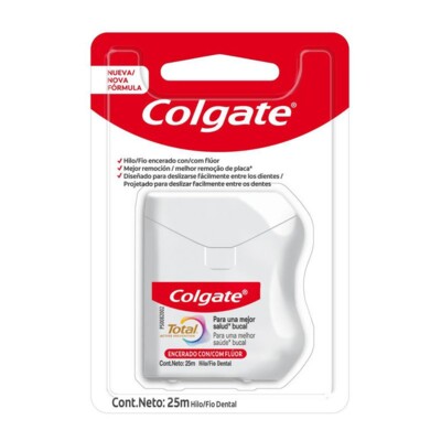 Fita Dental Colgate 25m/ Un Total 12