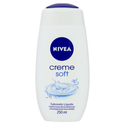 Sabonete Liq.nivea 250ml Creme Soft