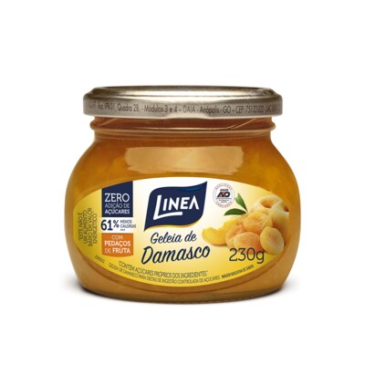Geleia Linea 230g Damasco