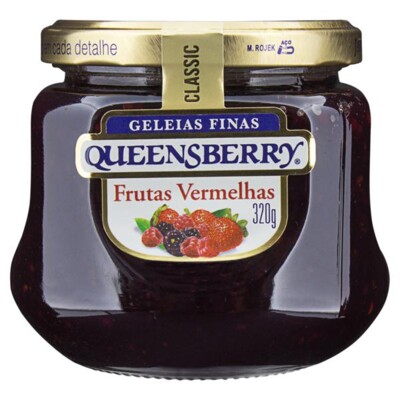 Geleia Classica Queensberry 320g Frut.vermelhas
