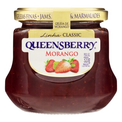 Geleia Classica Queensberry 320g Morango