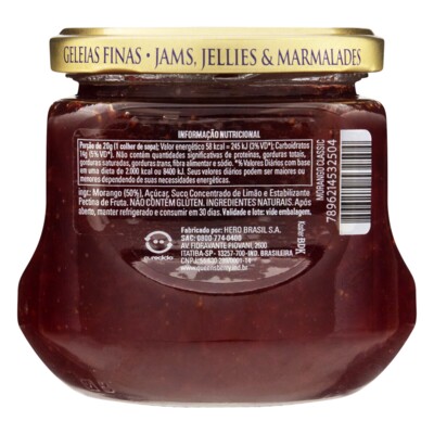 Geleia Classica Queensberry 320g Morango