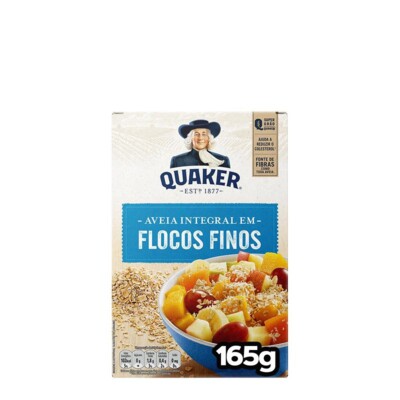 Aveia em Flocos Quaker 165g Finos