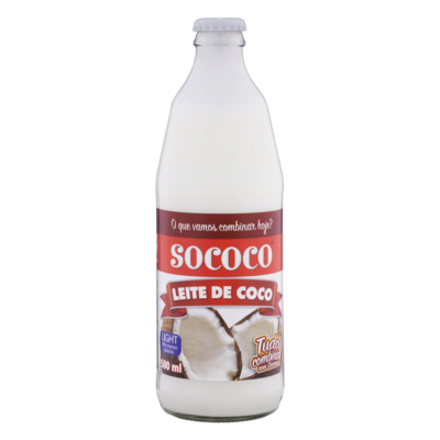 Leite de Coco Sococo 500ml Light