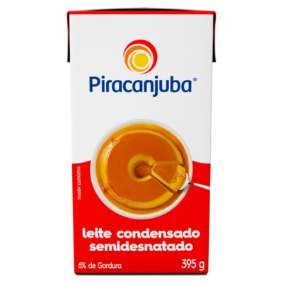 Leite Condensado Piracanjuba 395g Semidesnat.tp