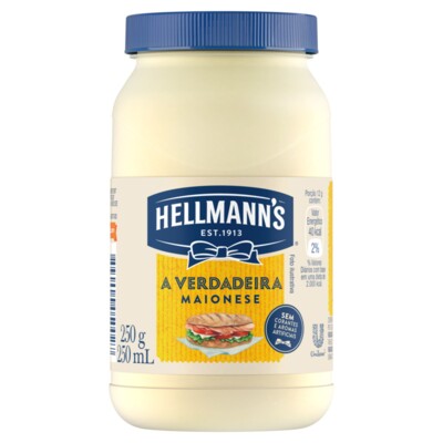 Maionese Hellmanns 250g Maionese Hellma