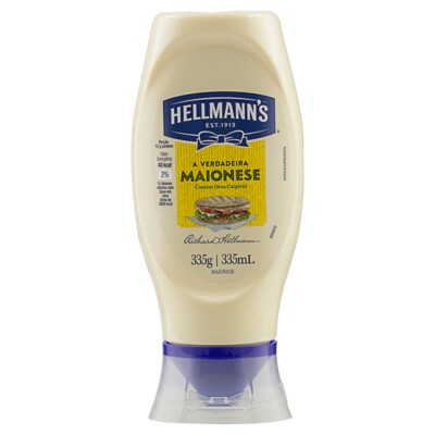 Maionese Hellmanns 335g Squeeze