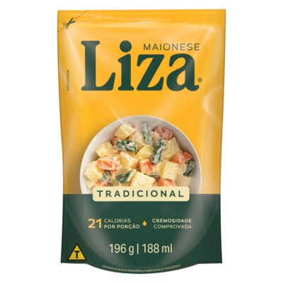 Maionese Liza 196g Tradicional Sc