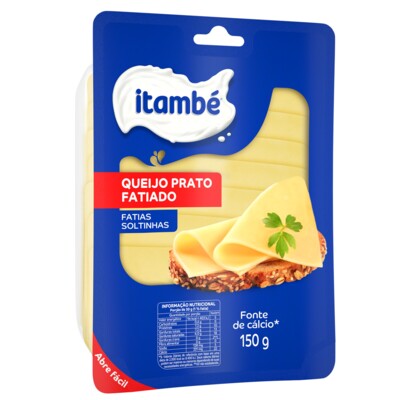 Queijo Prato Itambe 150g Fatiado