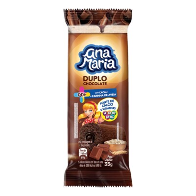 Bolinho Ana Maria 35g Duplo Chocolate