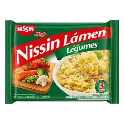 Macarrao Inst.nissin Lamen 85g Legumes