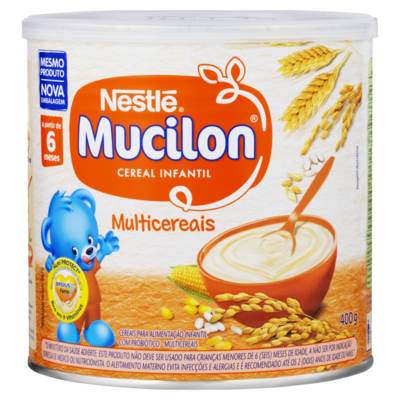 Mingau Mucilon 400g Multicereais