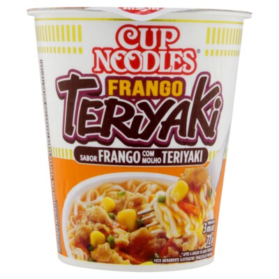 Macarrao Inst.nissin Cup Nood 72g Fgo Teriyaki