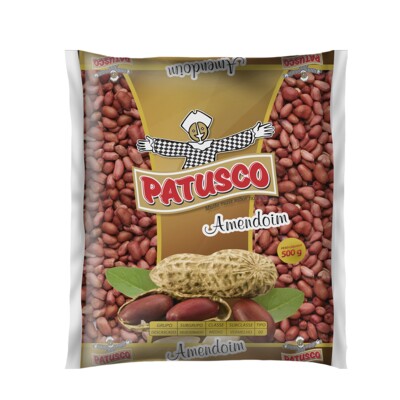 Amendoim Patusco 500g Inteiro C/casca