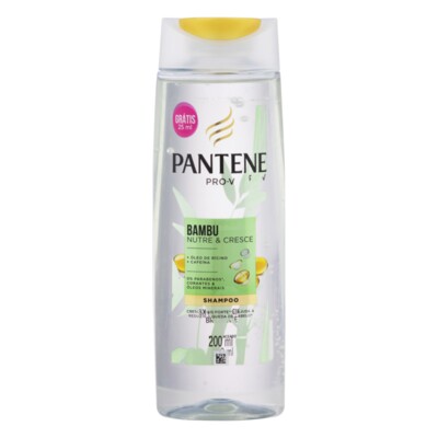 Shampoo Pantene 200ml Bambu