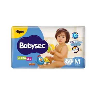 Fralda Desc.babysec Hiper 68un M