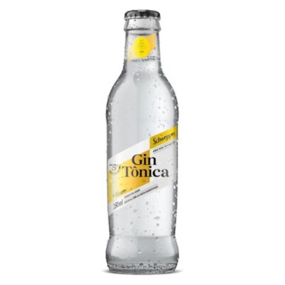 Gin Tonica Schweppes 250ml Mixed Vidro