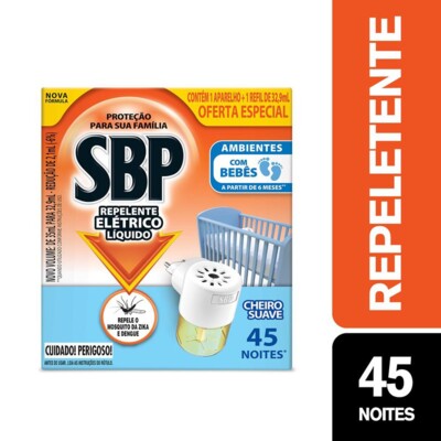 Apar.inseticida Elet.sbp 35ml Suave Refil