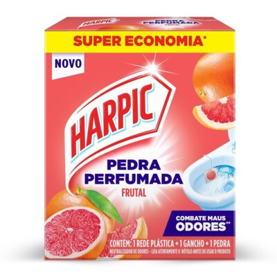 Pedra Sanitaria Harpic 20g Frutal