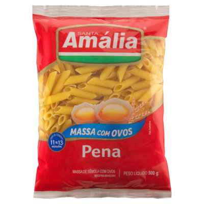Macarrao C/ovos Amalia 500g Pena